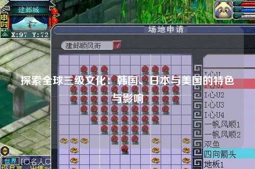 探索全球三级文化：韩国、日本与美国的特色与影响